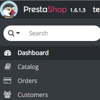 Versione PrestaShop in Back Office in PrestaShop 1.6