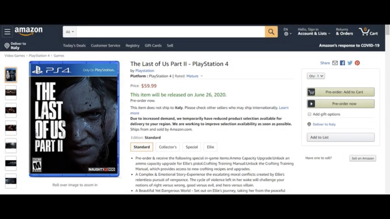 The Last of US Part II