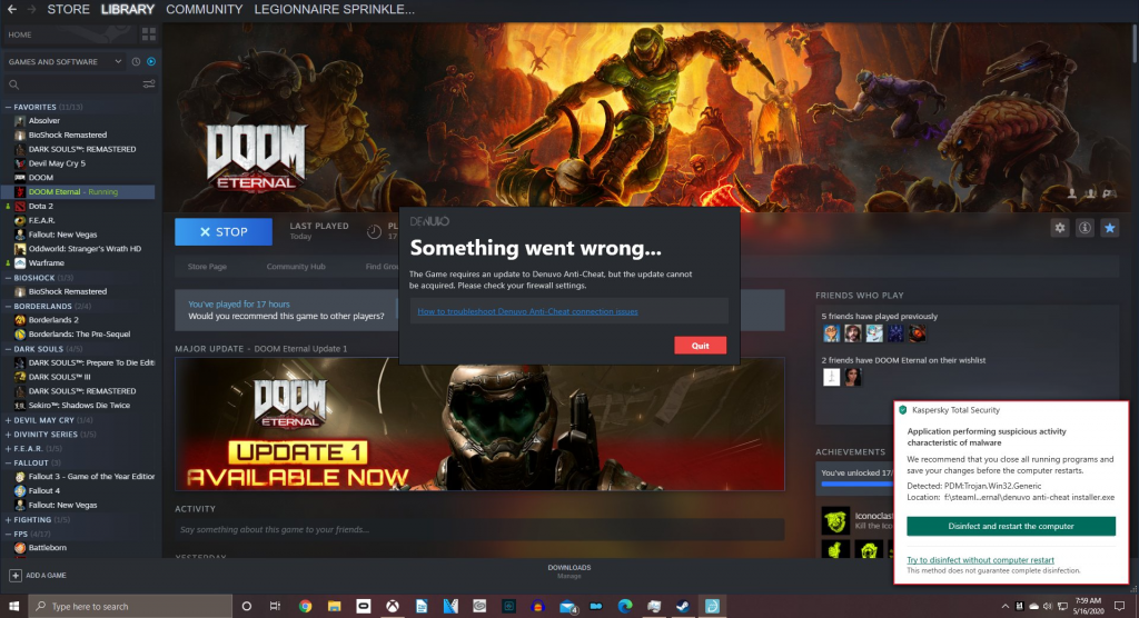 Denuvo Doom Eternal