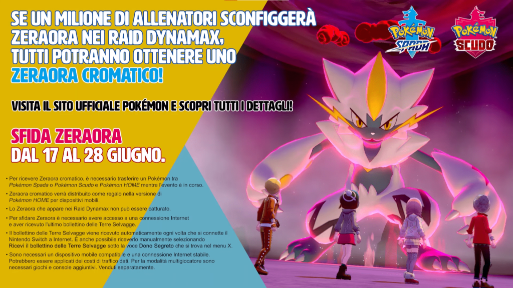Pokémon Presents The Pokémon Company Zeraora Cromatico zeraora shiny logo wallpaper