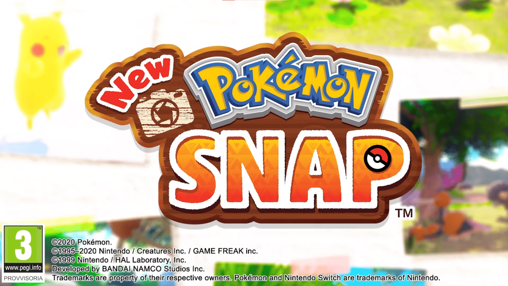 Pokémon Presents The Pokémon Company New Pokémon Snap logo wallpaper