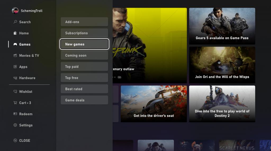 Microsoft Store Xbox wallpaper
