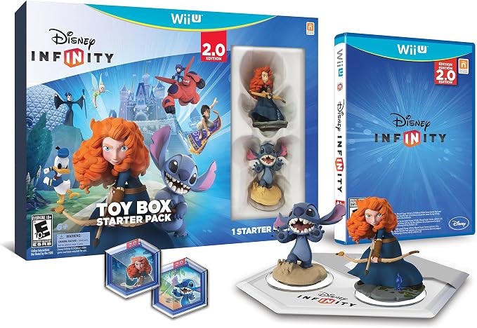 Disney Infinity Originals Toy Box Starter Pack (2.0 Edition) Wii U: Amazon.com.br: Games
