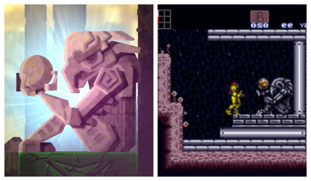 Citazione di Guacamelee! a Metroid