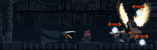 Death's Gambit Combattimento Esempio