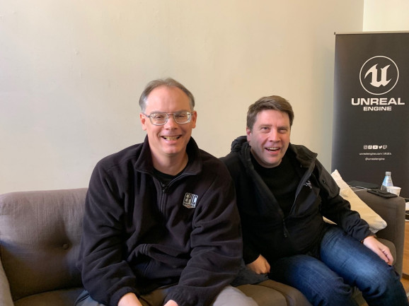 Kim Libereri e Tim Sweeney Unreal Engine Epic Games