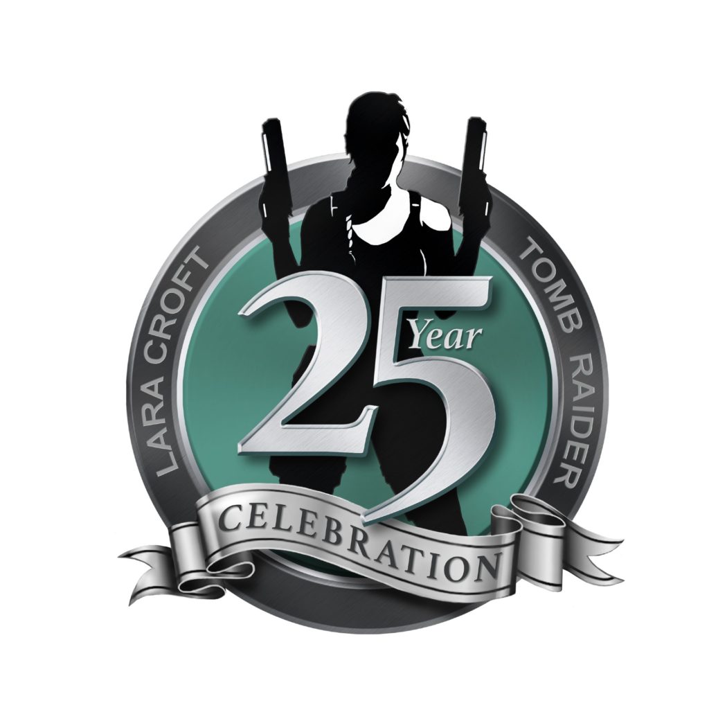 25° anniversario logo tomb raider