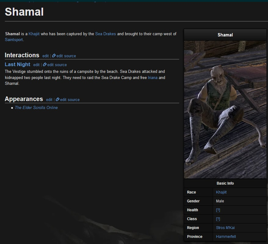 SHamal Hammerfall The Elder Scrolls Microsoft The Initiative