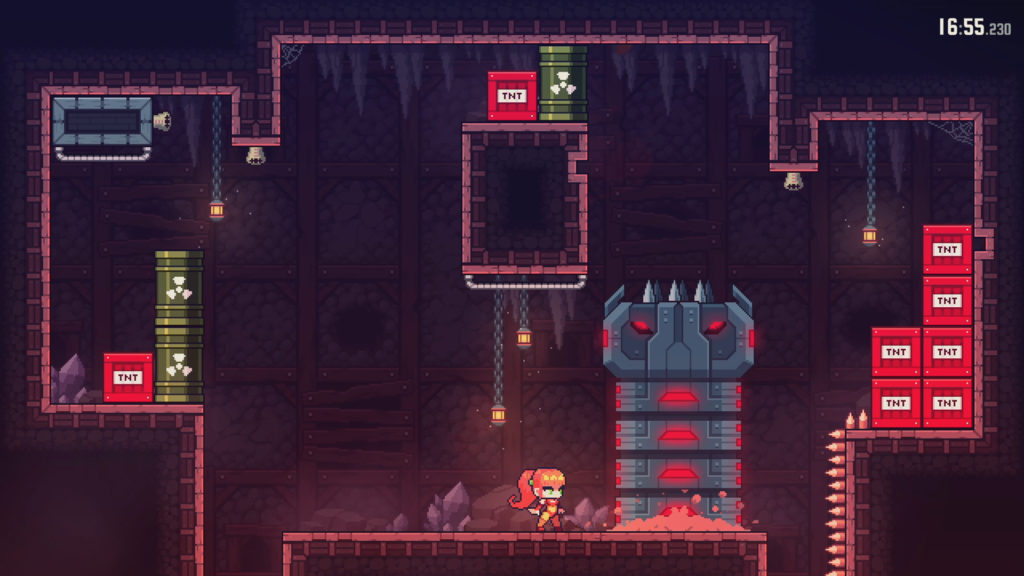 Sunblaze level design vario celeste Super meat boy