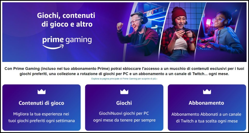 Twitch Prime Gaming