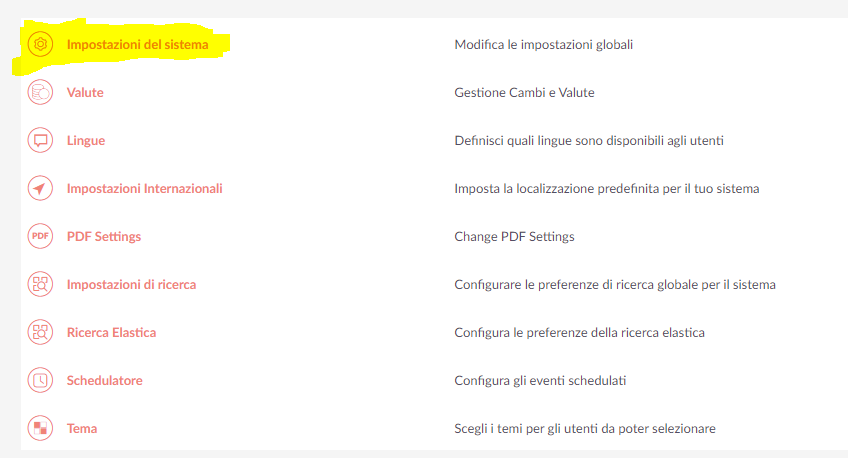 SuiteCrm modifica dettaglio inline disabilita