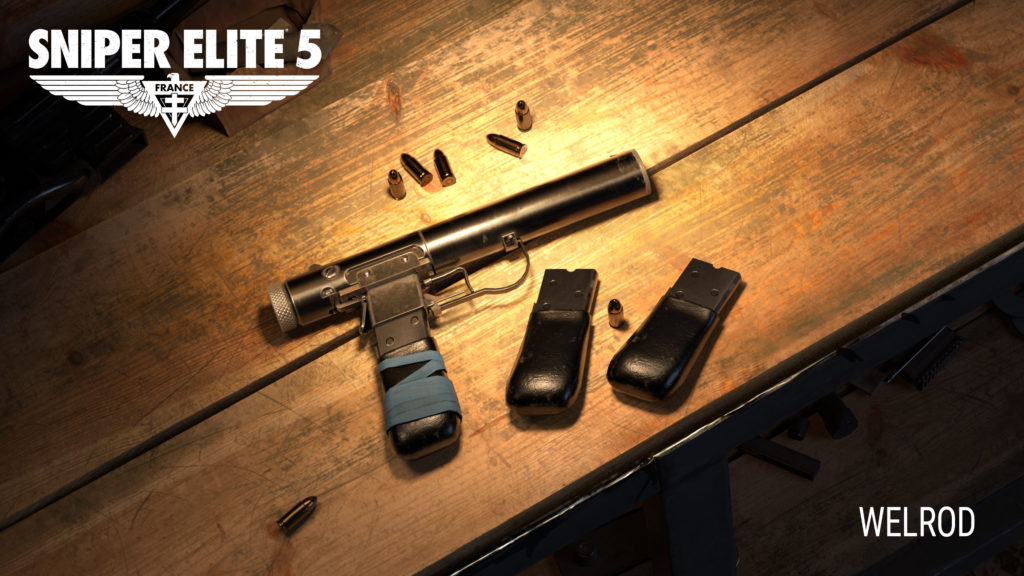 Sniper elite 5 Armi in bella vista