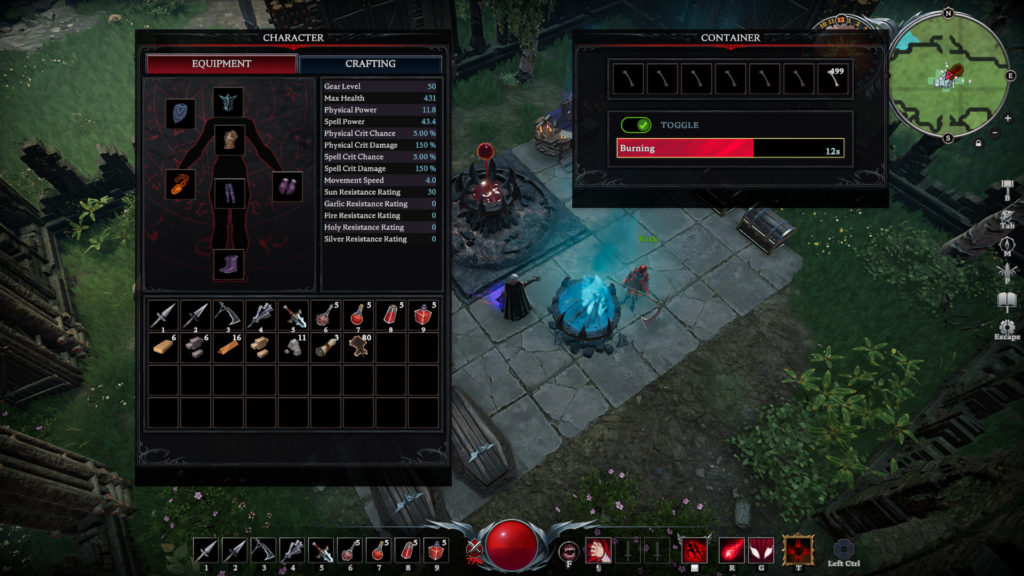 v rising crafting stile vallheim