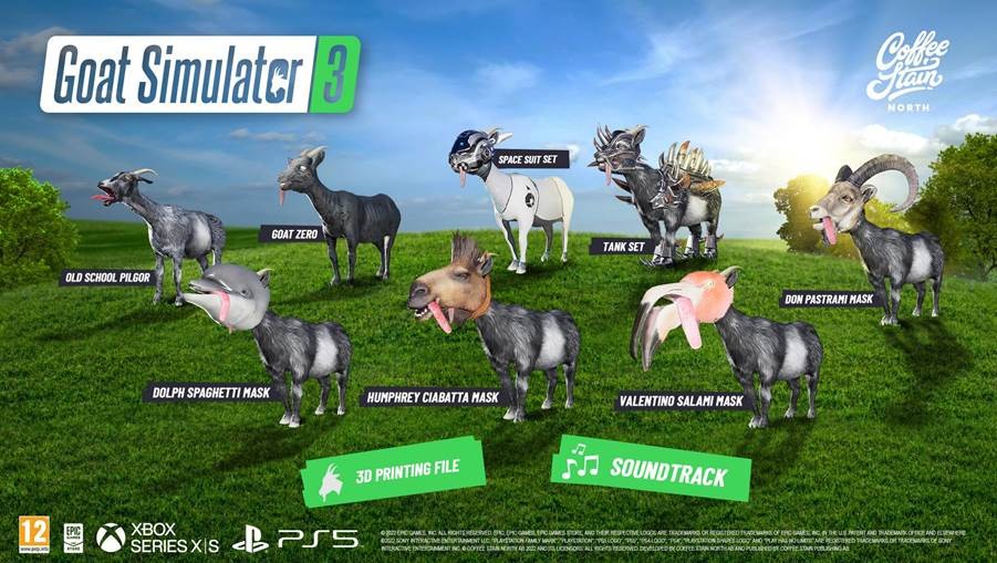 Goat Simulator 3 in arrivo a novembre