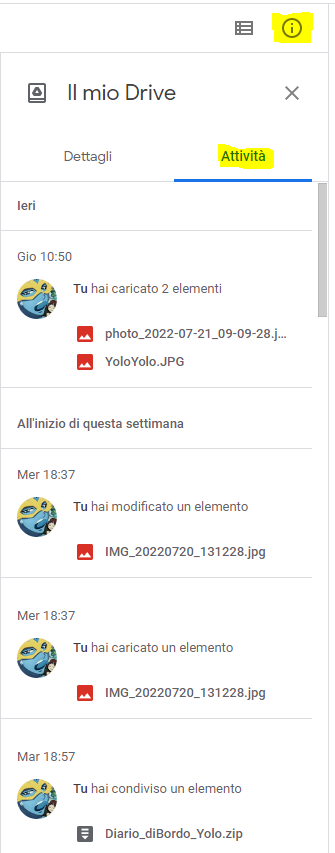 Google Drive Procedura Ripristino
