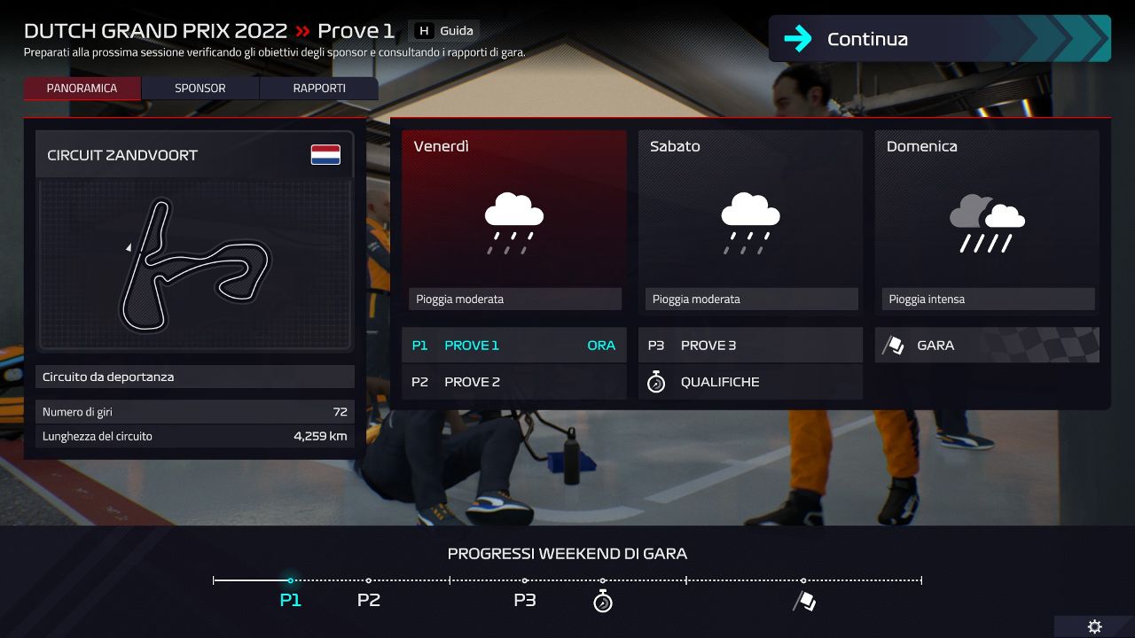 F1 Manager 2022 - Weekend di gara