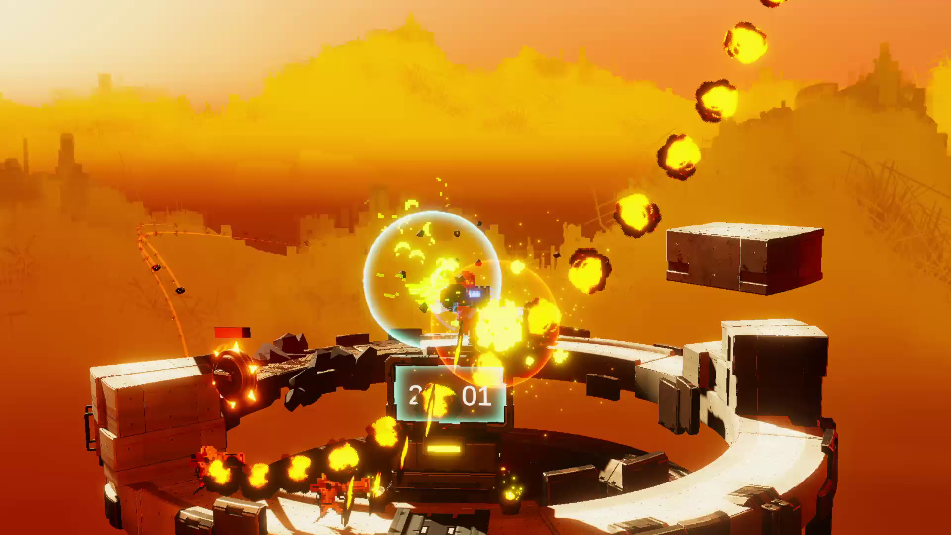 Boss fight Orbital Bullet