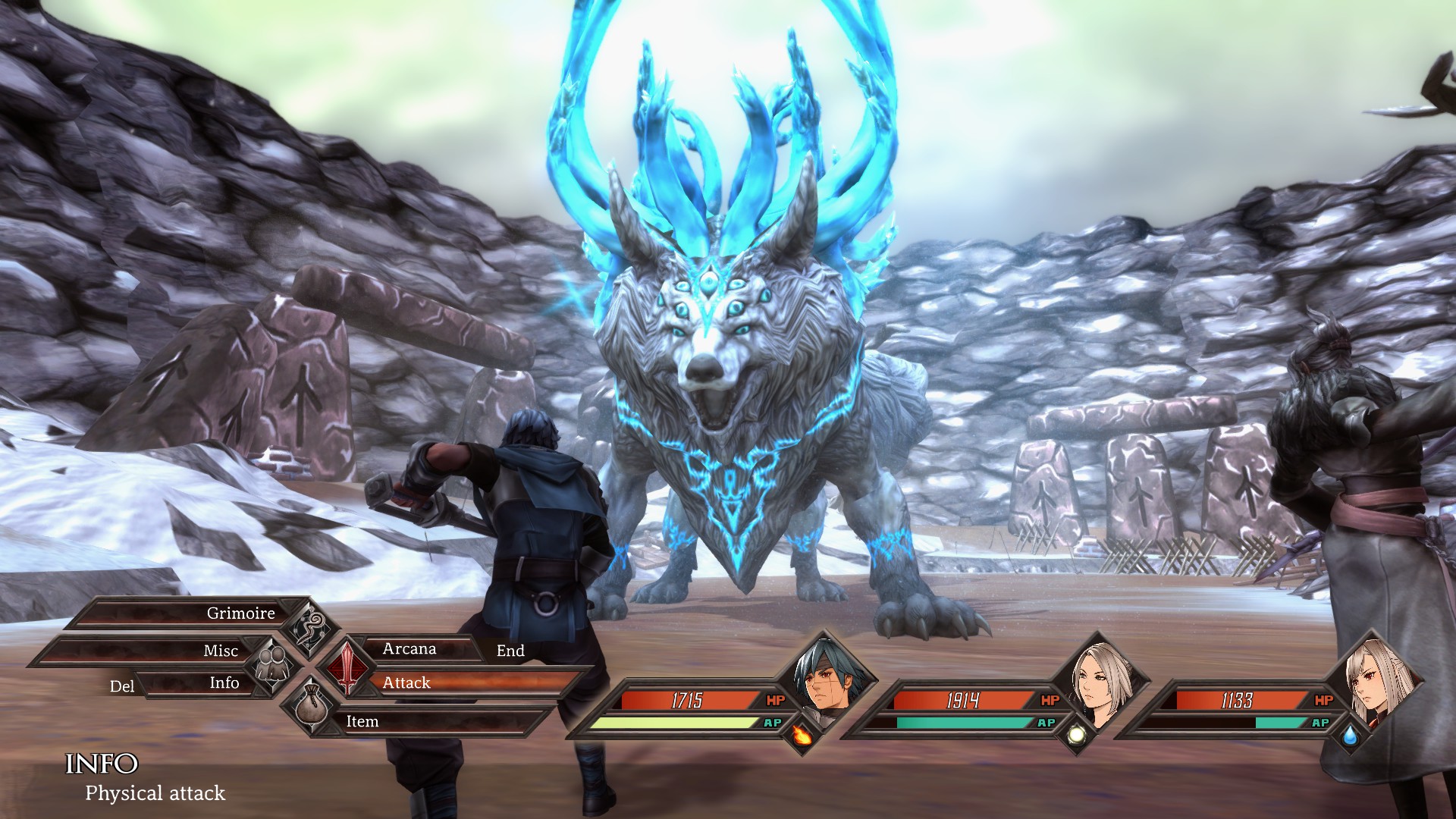 LEGRAND LEGACY: Tale of the Fatebounds Boss Fight