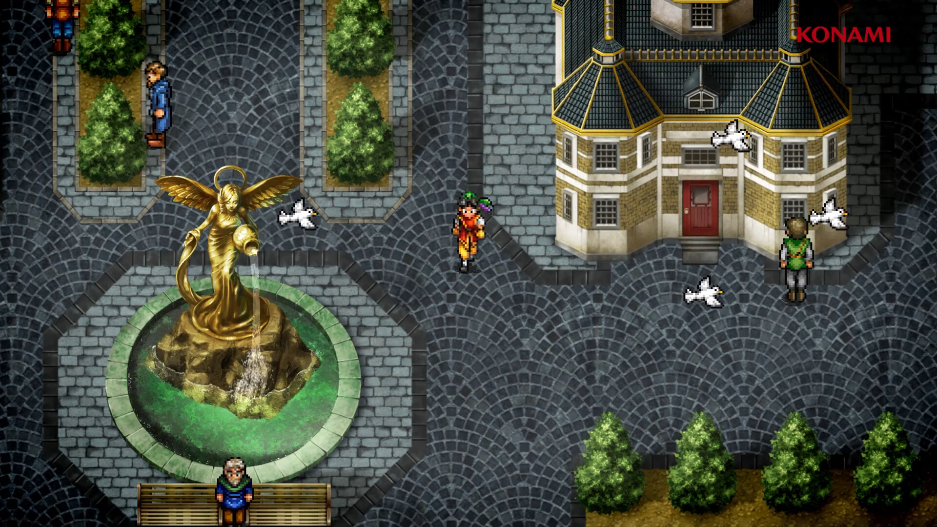 Suikoden I gameplay