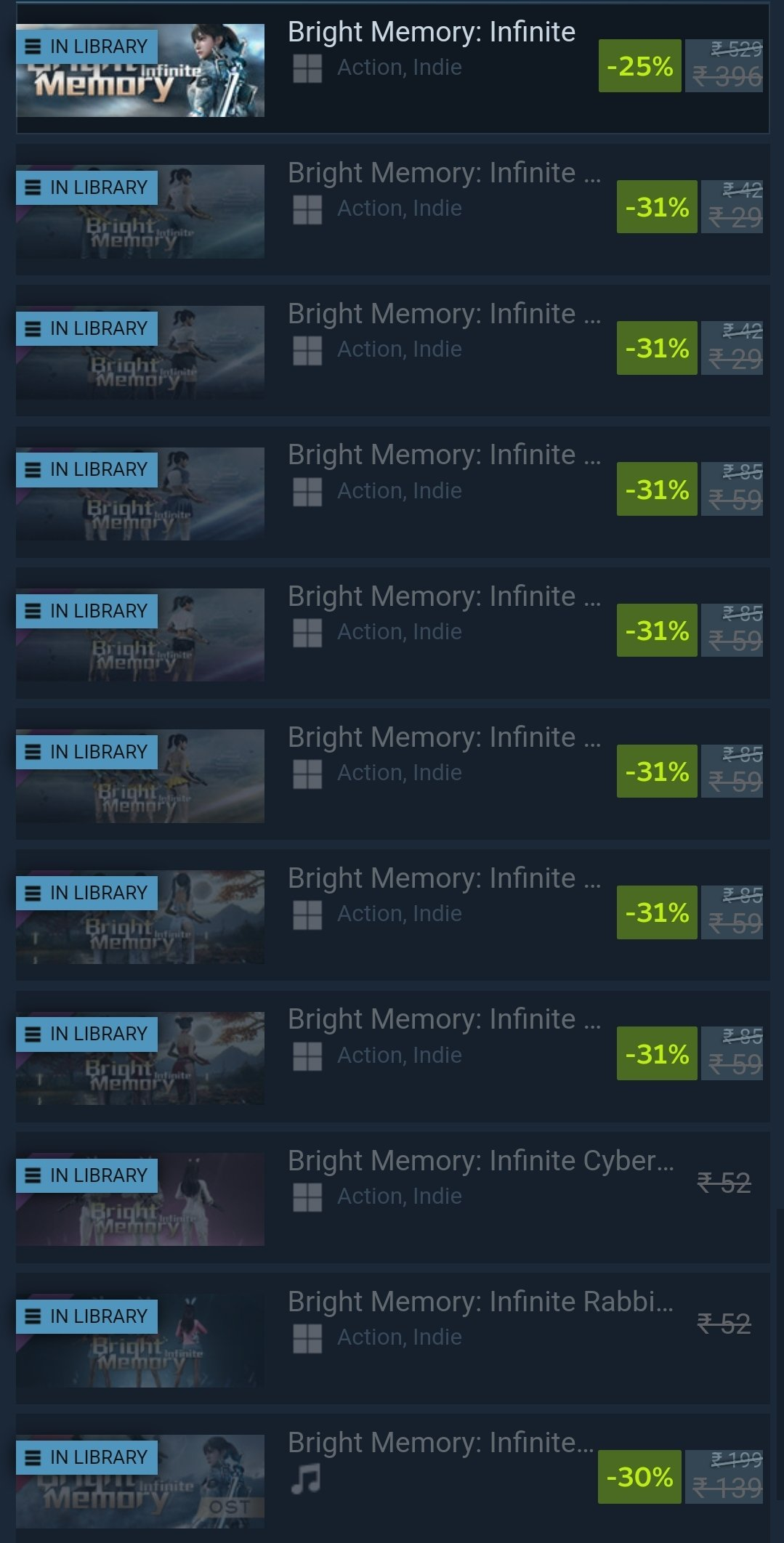 Bright Infinite memory sexy outfit