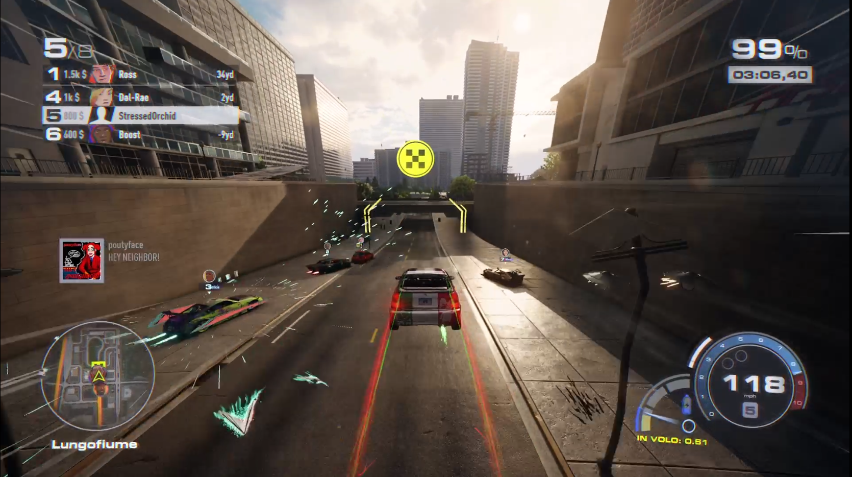 Need For Speed Unboun Percorso