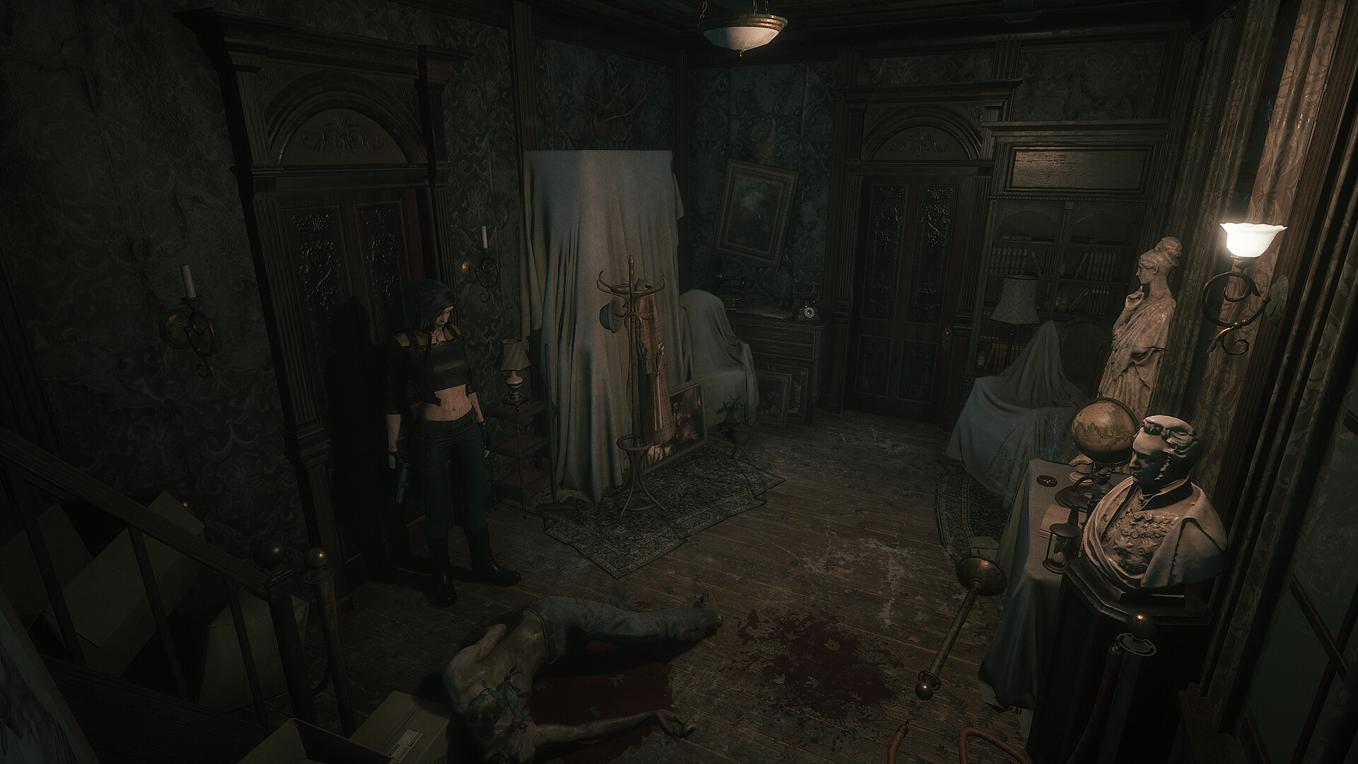 Echoes of the Living Videogioco con Gameplay alla Resident Evil vecchi