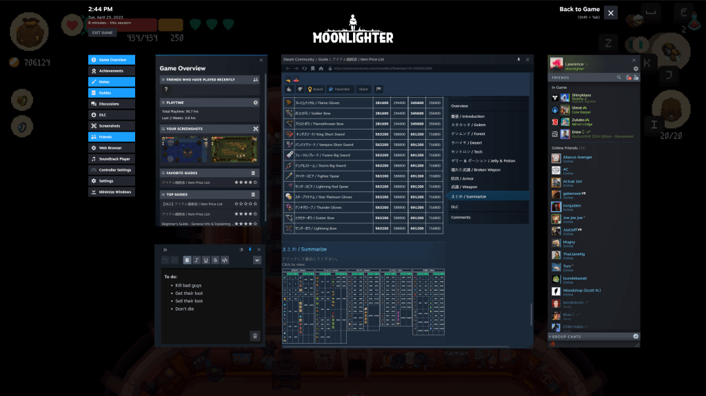 Steam overlay 2