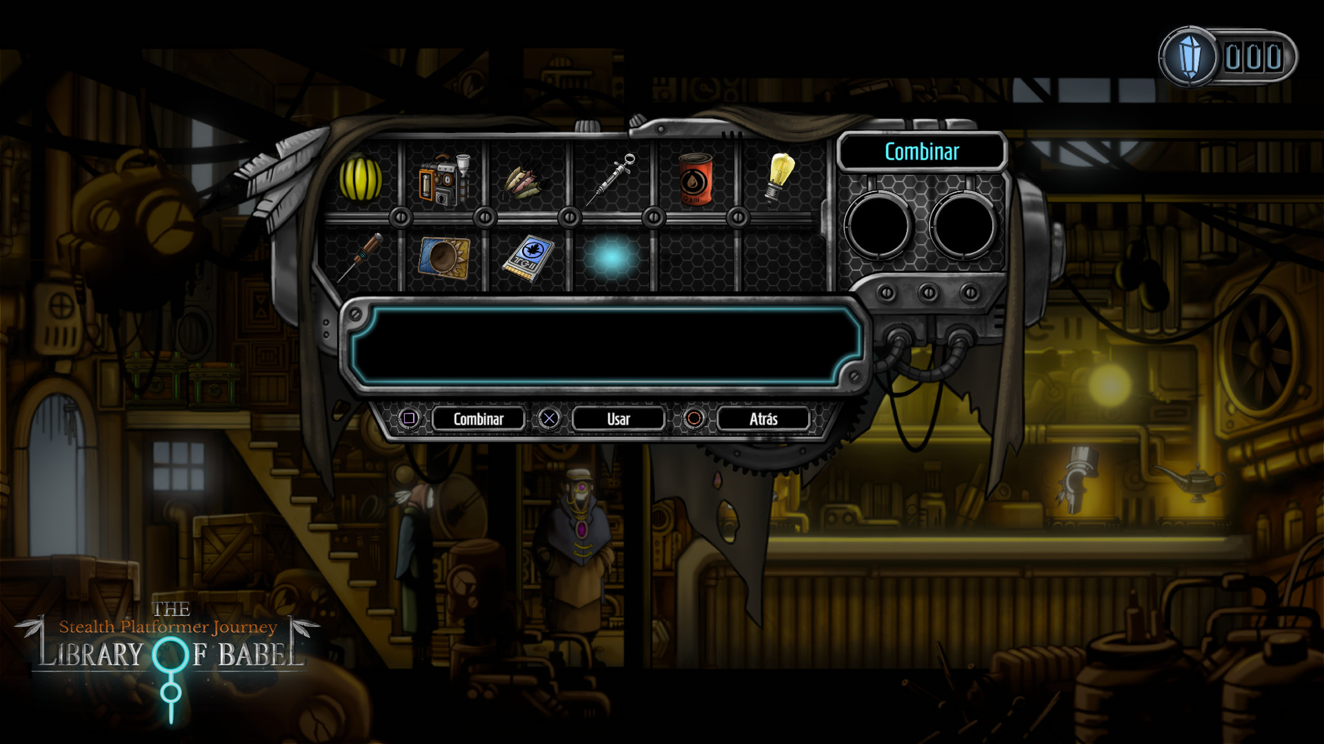 The_Library_of_Babel_2d_stealth_noir Inventario