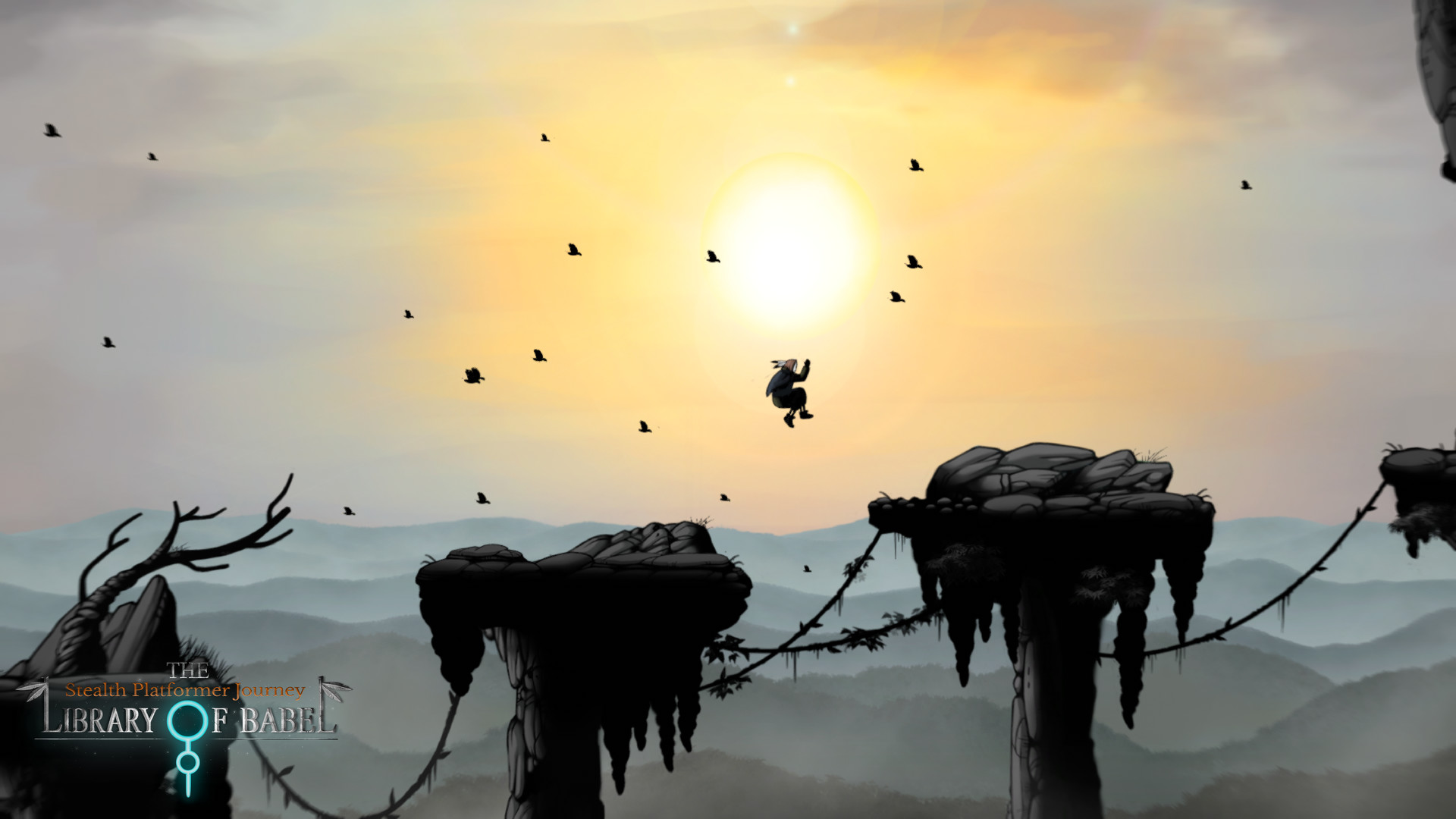 The_Library_of_Babel_2d_stealth_noir