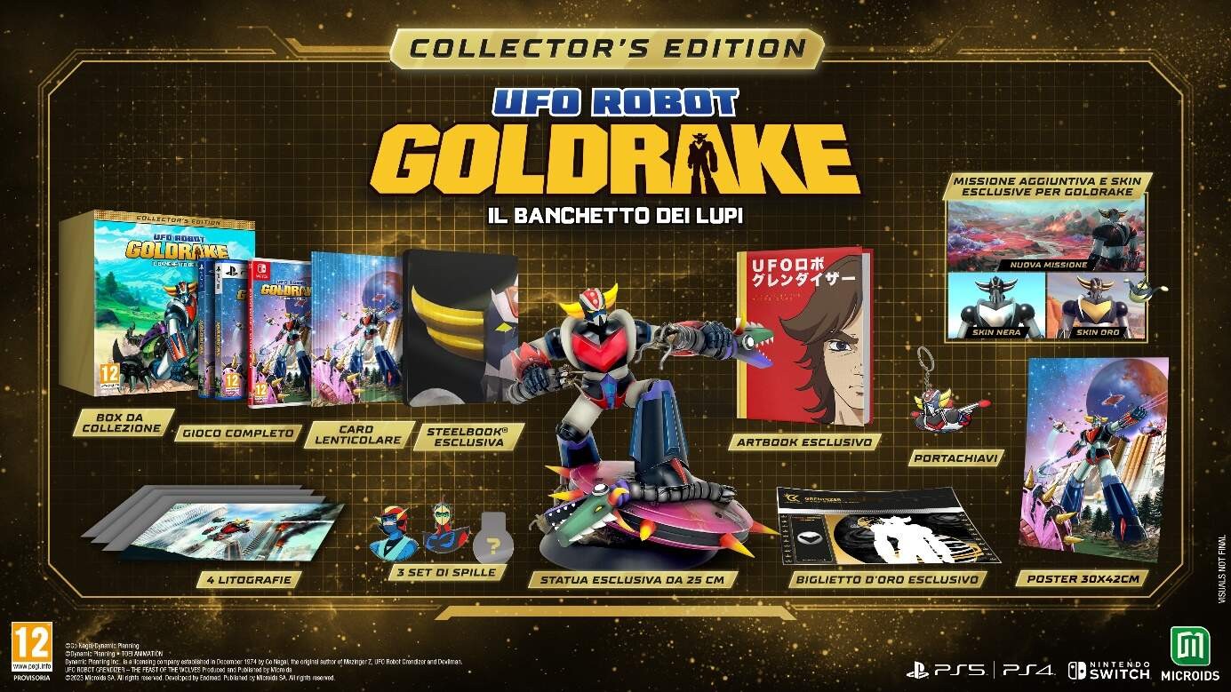 UFO Robot Goldrake collectors edition