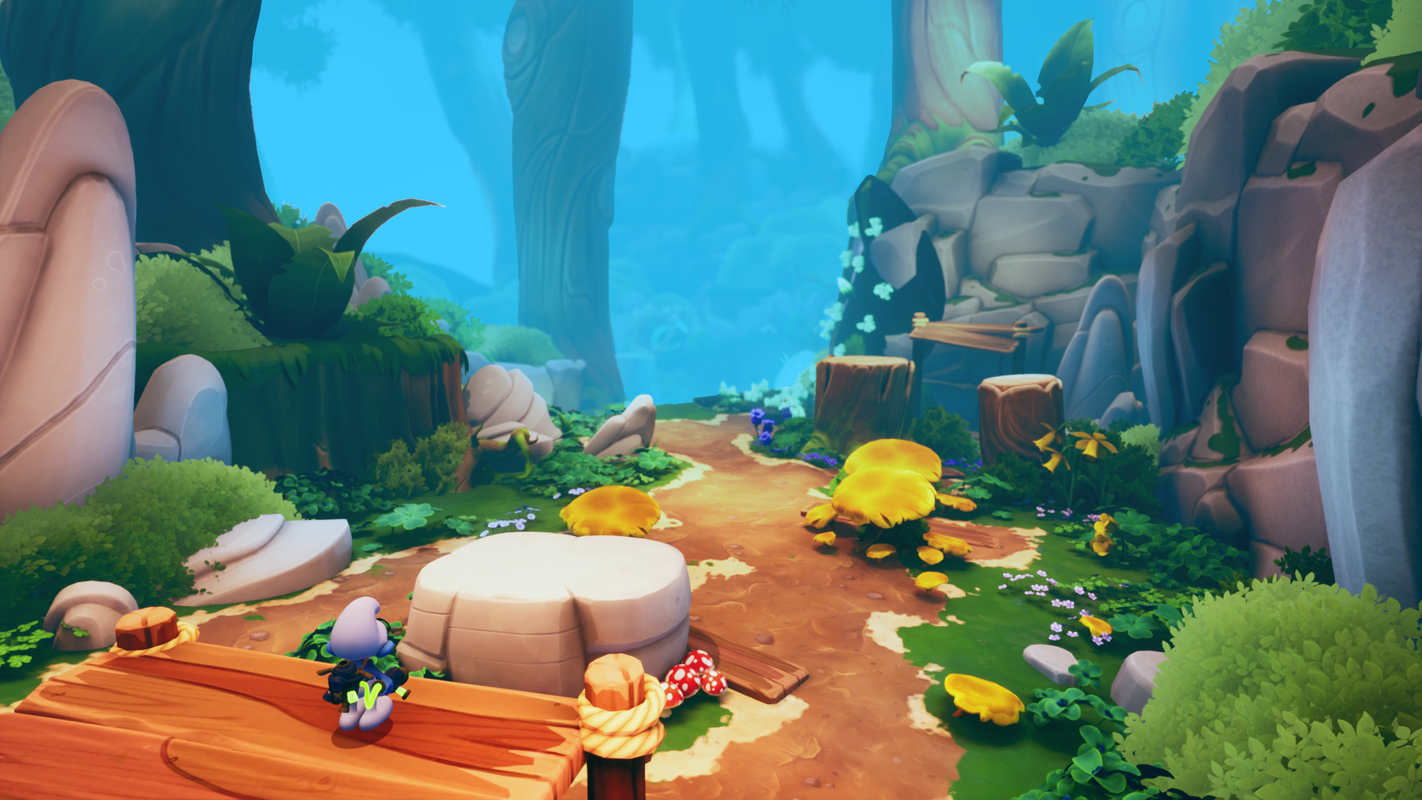 I PUFFI 2 Il Prigioniero della Pietra VERDE Microids
