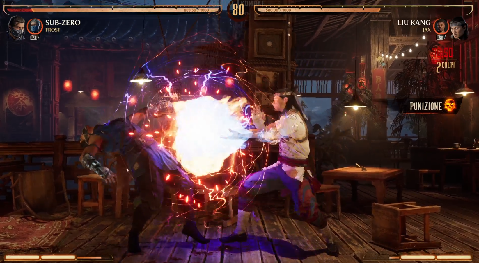 Mortal Kombat 1 Liu Kang vs SubZero