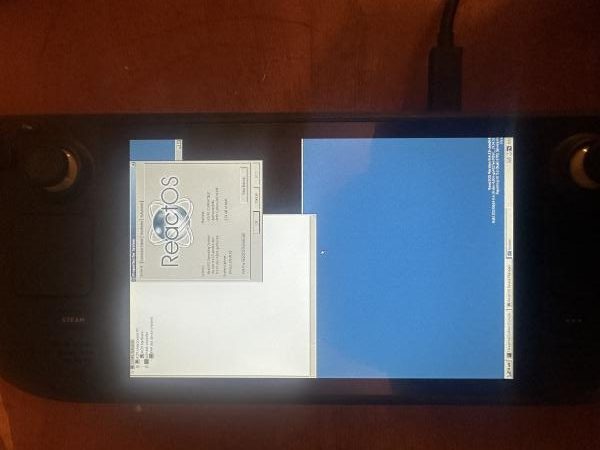 ReactOS su Steam Deck