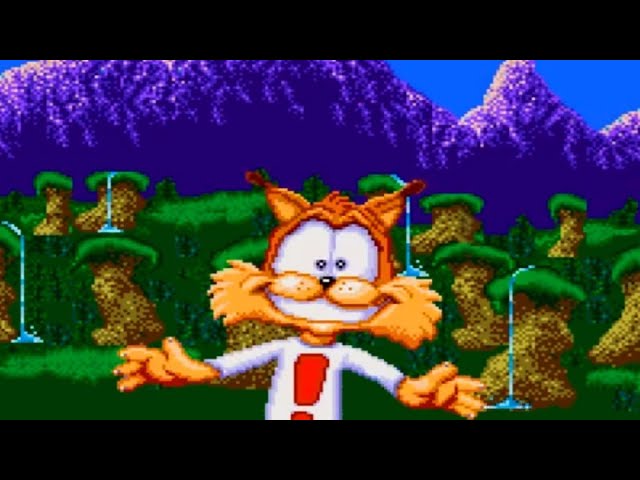 Bubsy Avventura originale Super Nintendo