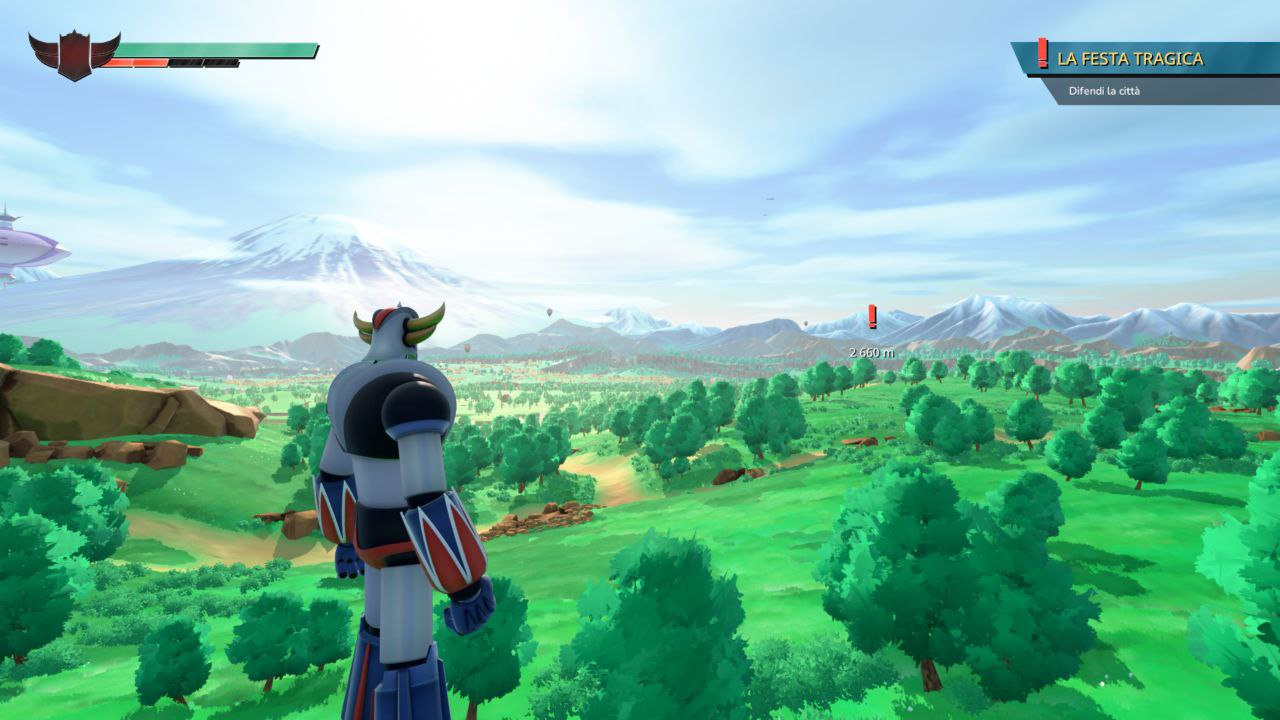 UFO ROBOT GOLDRAKE QUEST DI GIOCO