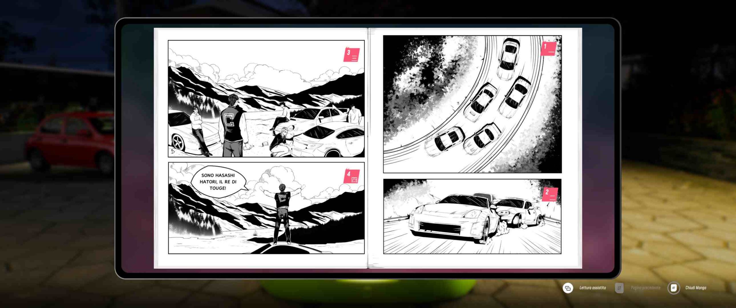 JDM Rise of the Scorpion - Manga