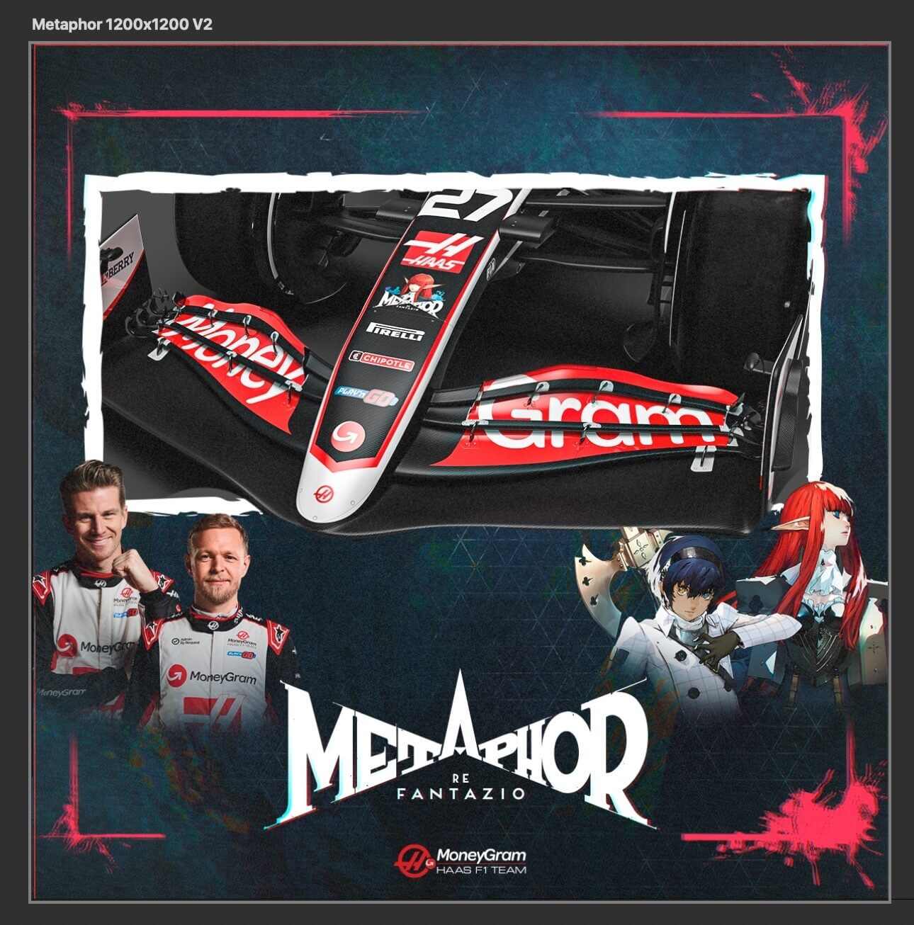 Metaphor ReFantazio, collaborazione tra SEGA e Haas F1