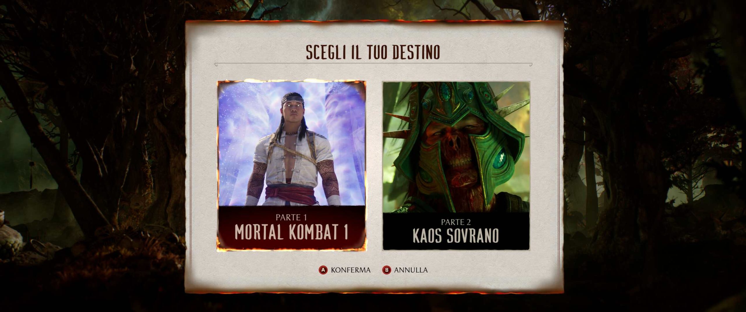 Mortal Kombat 1 - Kampagna Atti