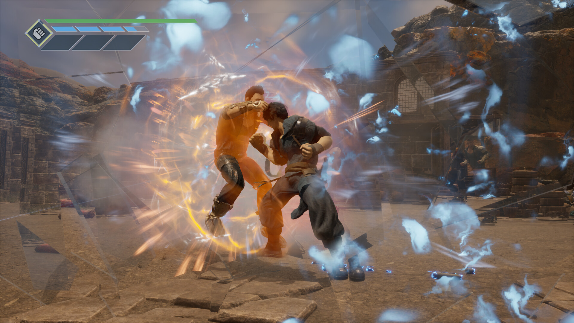 Spirit X Strike, Tra God Hand e Ken Il Guerriero