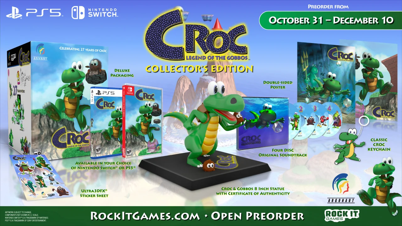 Croc collector edition