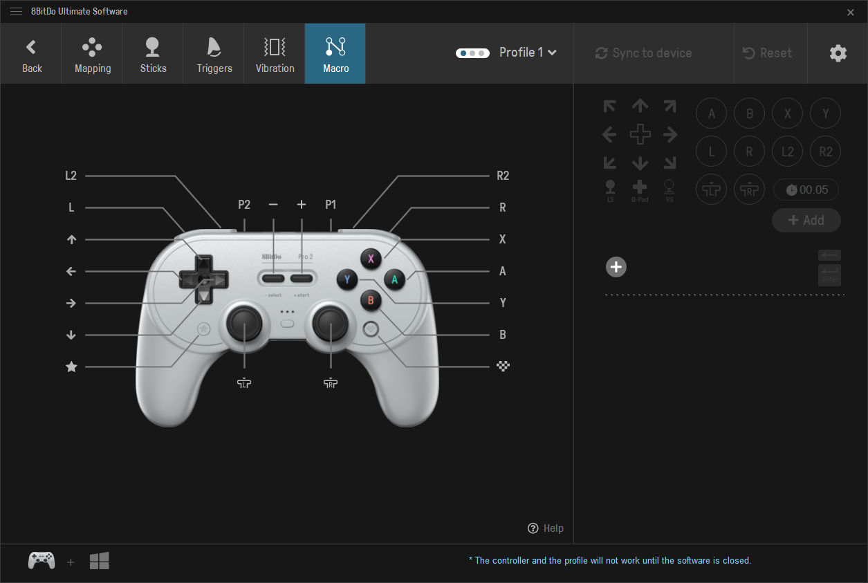 8BitDo Pro 2 Ultimate Software