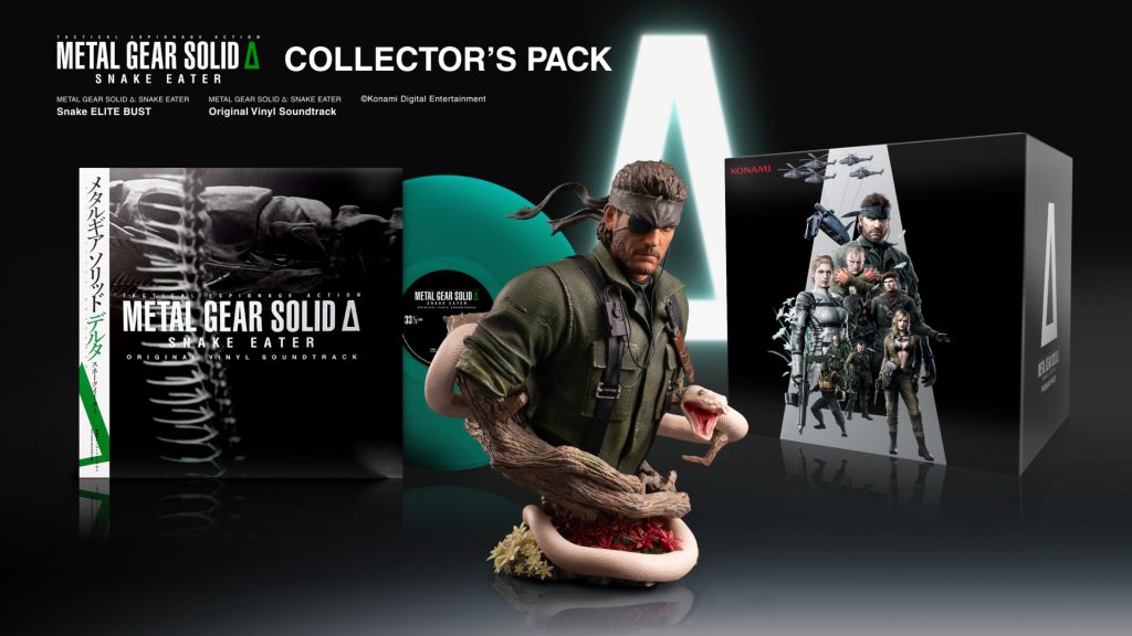 Metal Gear Solid Delta Snake Eater Collectors Pack