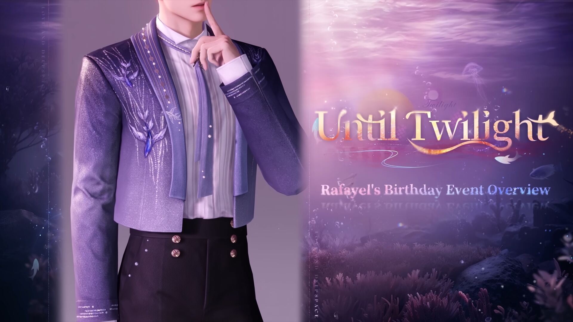 Un nuovo evento in Love and Deepspace, col compleanno di Rafayel