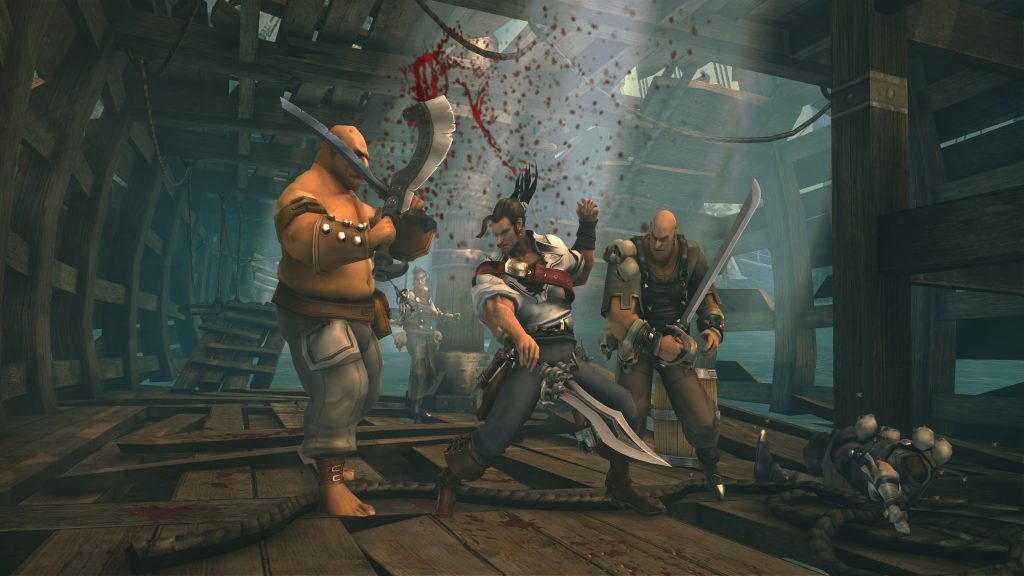Captain Blood Sneg Hack n Slash