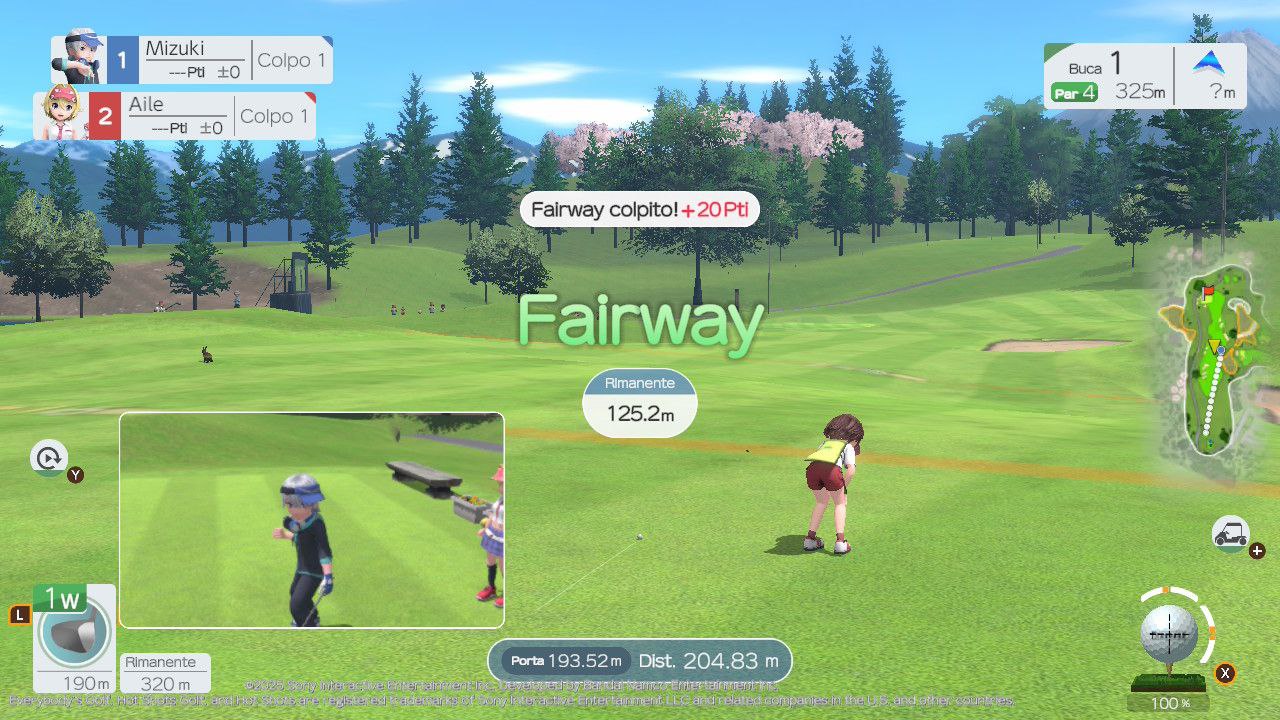 Bandai Namco Everybody's Golf Hot Shots