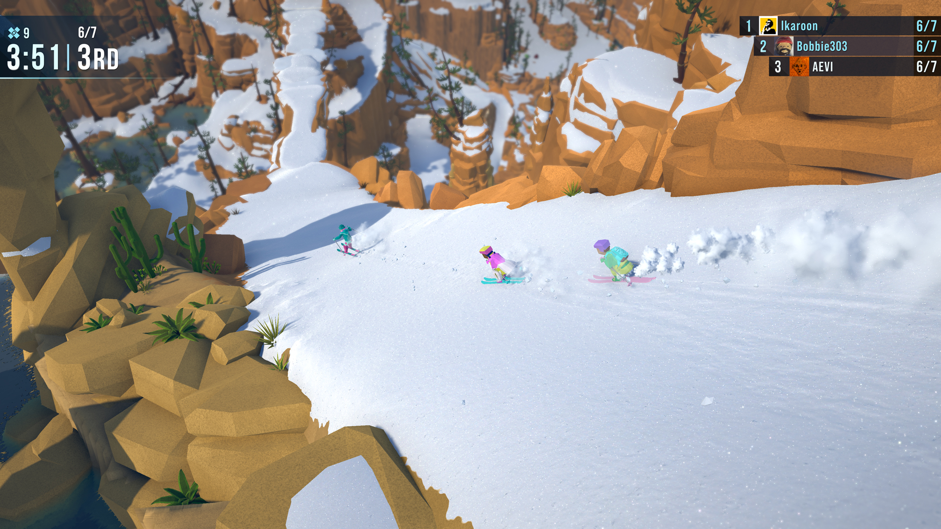 Lonely Mountains Snow Riders Megagon Industries e 1 Milione di giocatori