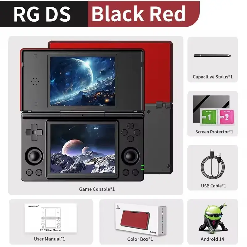 RG DS rosso nero