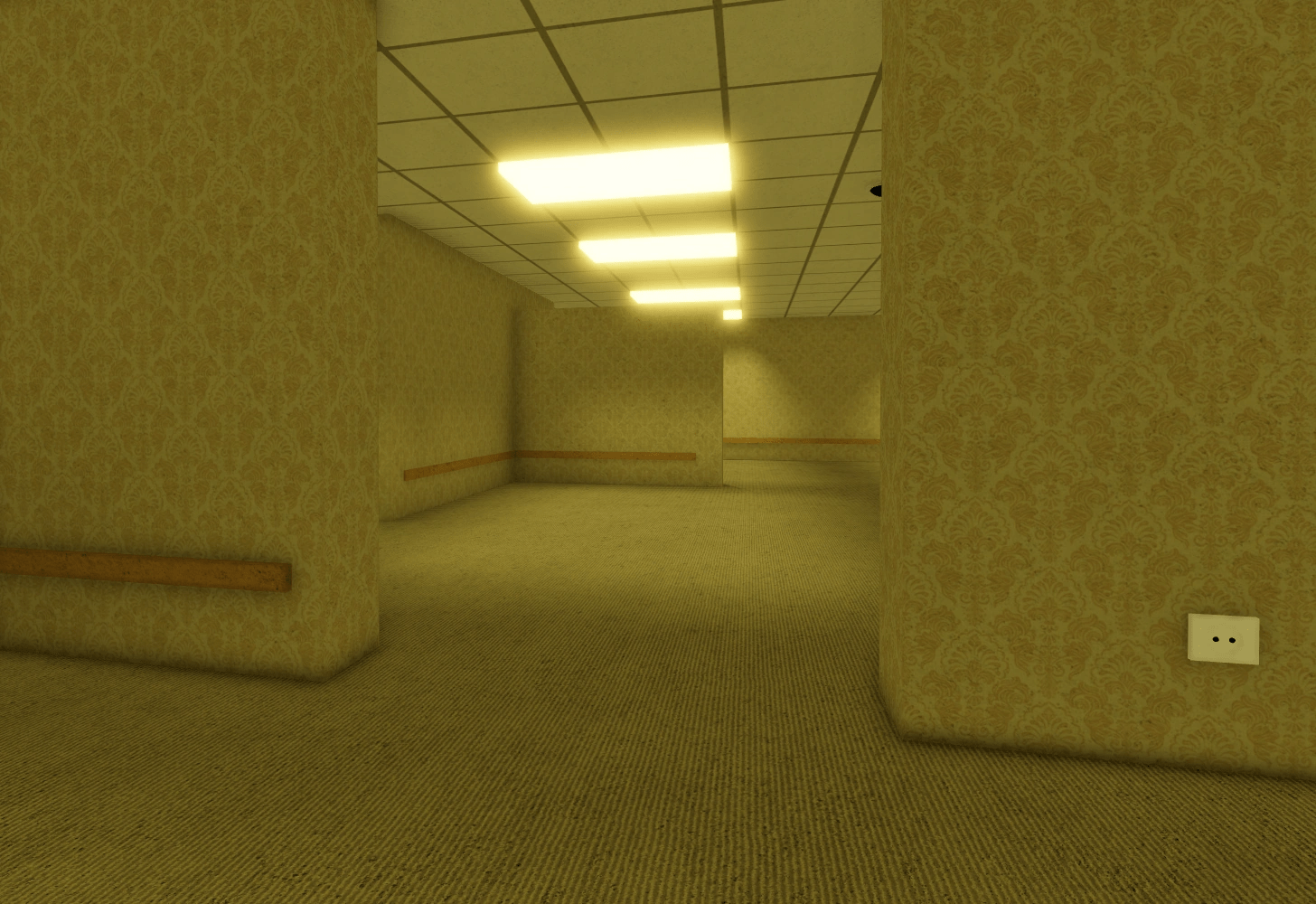 The True Backrooms Backrooms game roblox