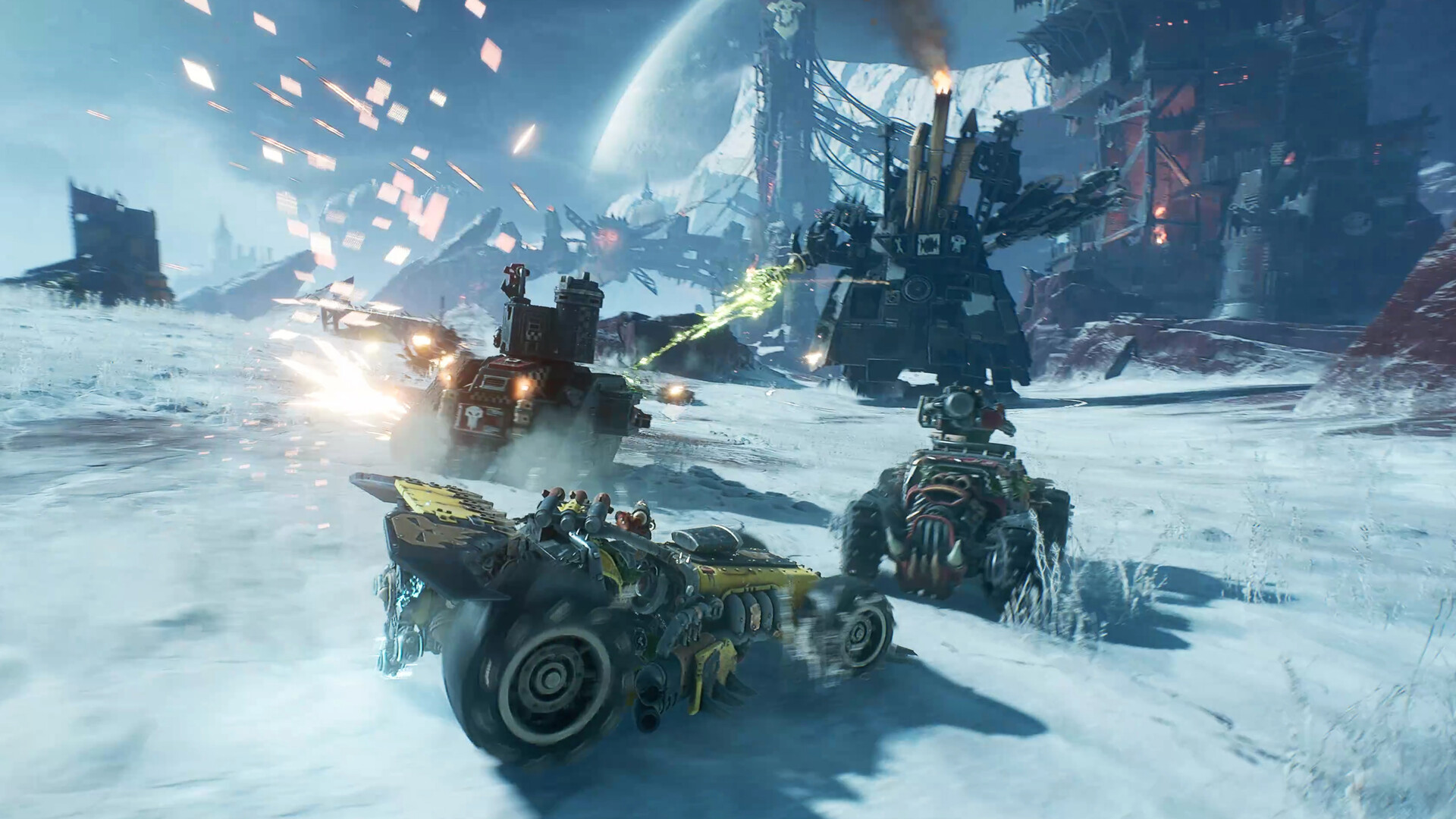 Warhammer 40,000: Speed Freeks Wired productions Caged Element